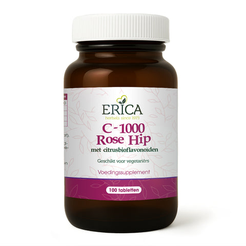 VITAMINE C 1000 MG ROSE HIP 100 TBL