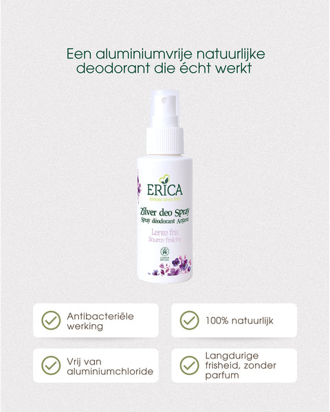 ZILVER-DEODORANT LENTE FRIS SPRAY 50 ML