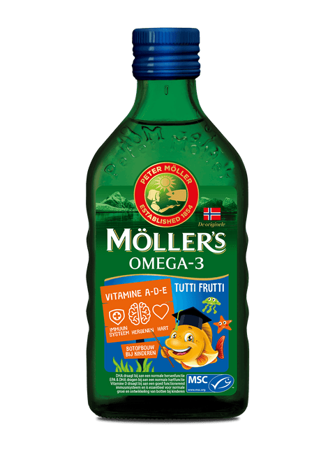 MÖLLER'S LEVERTRAAN TUTTI FRUTTI KIDS 250 ML