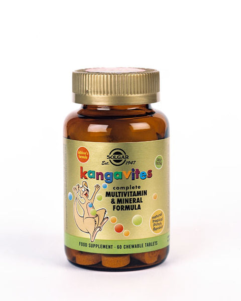 SOLGAR KANGAVITES TROPICAL PUNCH 60 KAUWTAB