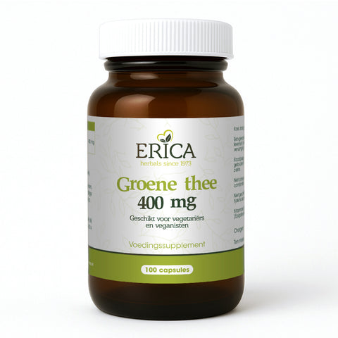 GROENE THEE 400 MG 100 CAPS