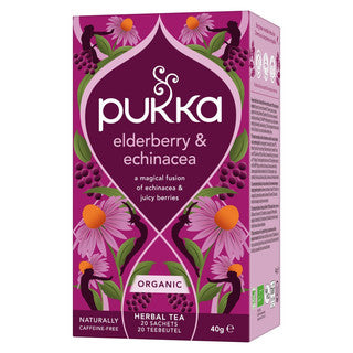 KRUIDENTHEE ELDERBERRY-ECHINACEA 40 GRAM