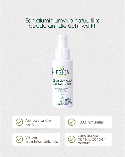 ZILVER-DEO ZOMER BREEZE SPRAY 50 ML