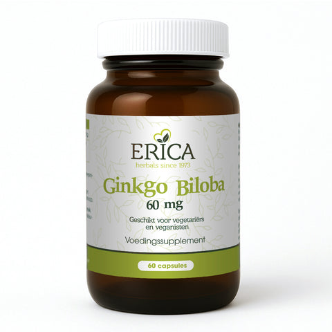 GINKGO BILOBA 60 MG 60 CAPS