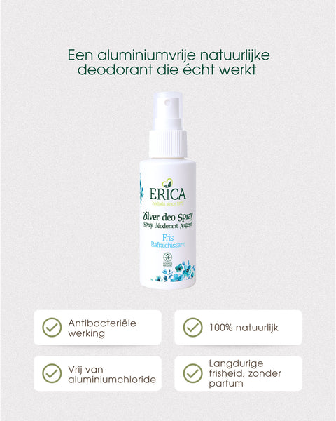ZILVER-DEODORANT FRIS SPRAY 50 ML