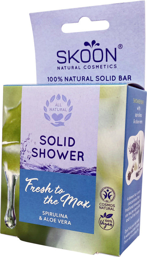 SKOON SOLID SHOWER FRESH TO THE MAX 90 GR