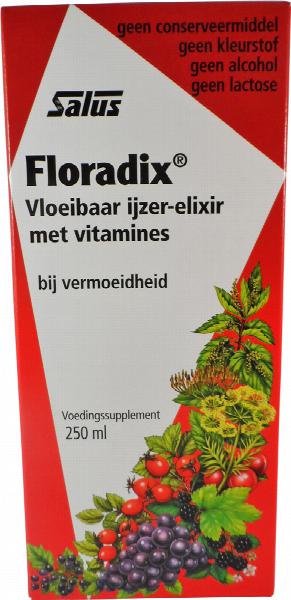 SALUS FLORADIX IJZER-ELIXER 250 ML