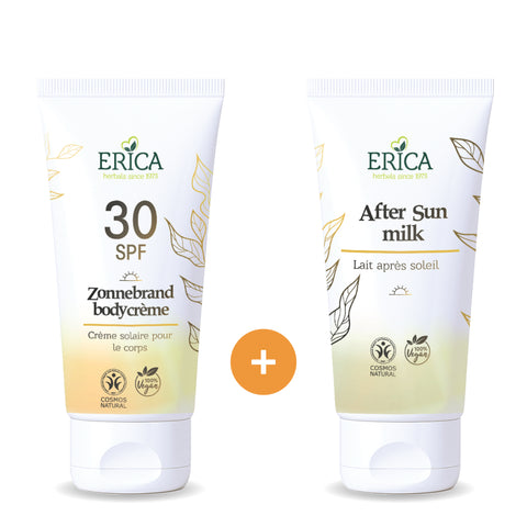 Zonnebrand Bodycrème SPF 30 + After Sun Milk