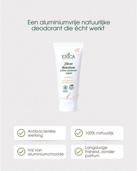 SENSITIVE ZILVER DEODORANT CREME 50 ML