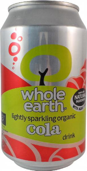 Whole earth sparkling cola
