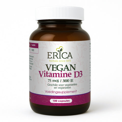 VITAMINE D3 VEGAN 75 MCG 100 CAPS
