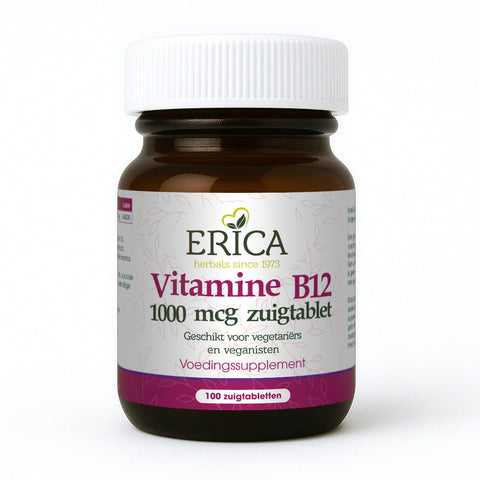 VITAMINE B12 1000 MCG 100 ZUIGTABL METHYLCOBALAMINE