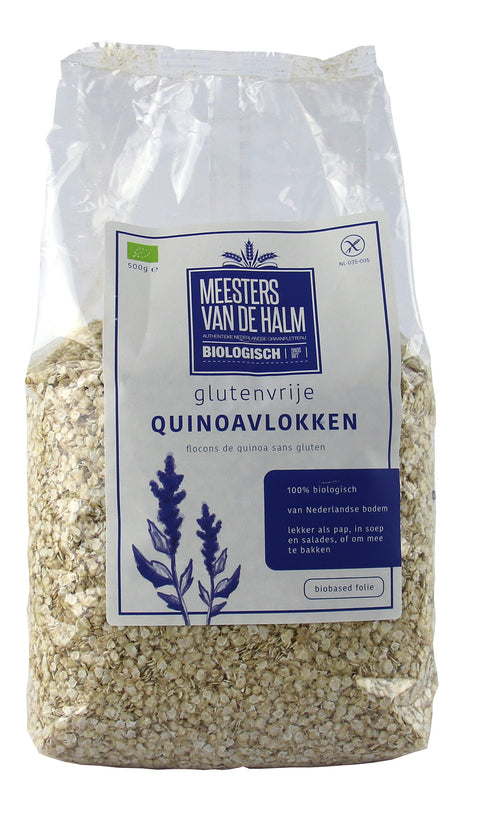 DE HALM QUINOAVLOKKEN 500 GRAM