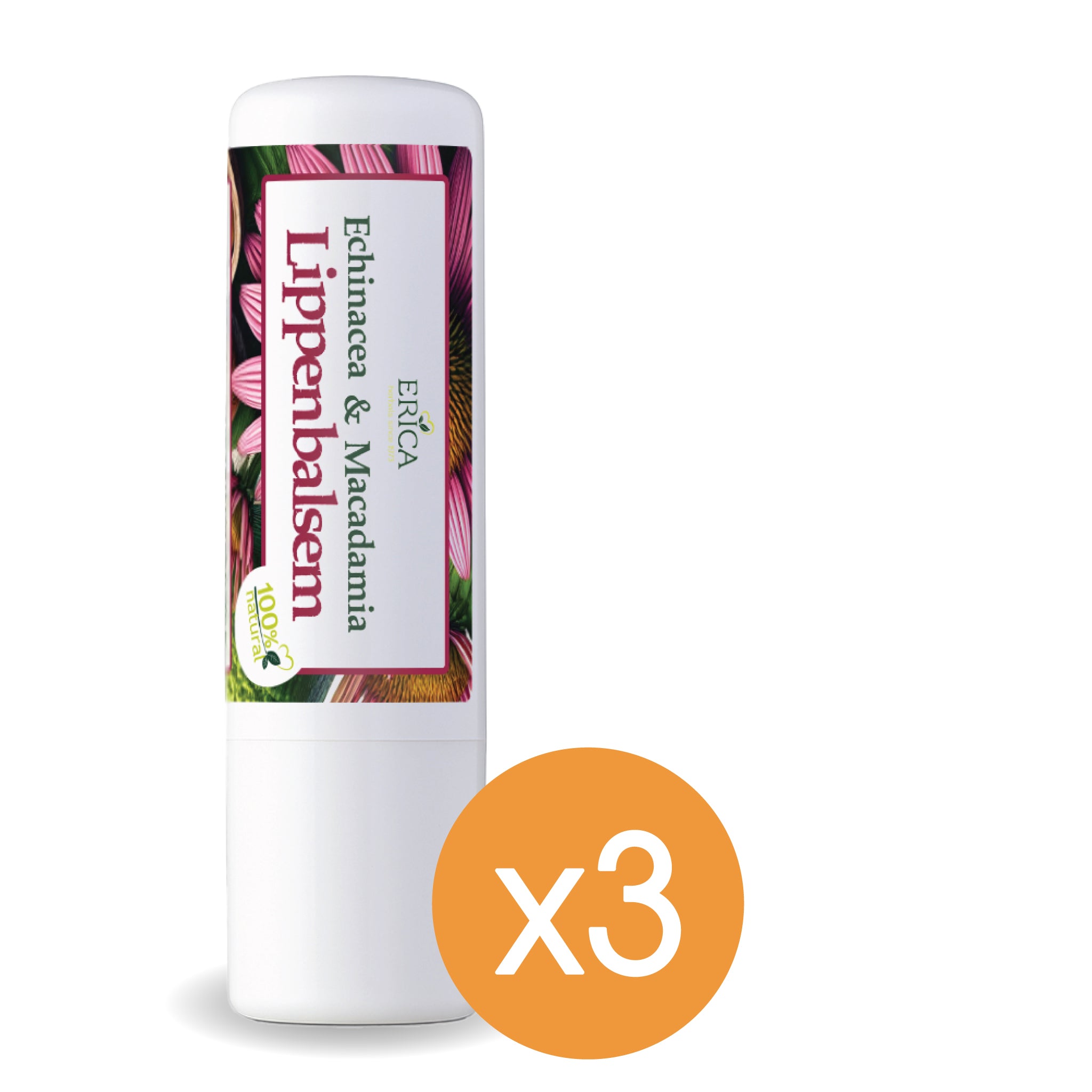 Erica Natuurlijke 3x Lippenbalsem Echinacea Macadamia Stick 4 8 Gr erica-natuurlijke-3x-lippenbalsem-echinacea-macadamia-stick-4-8-gr