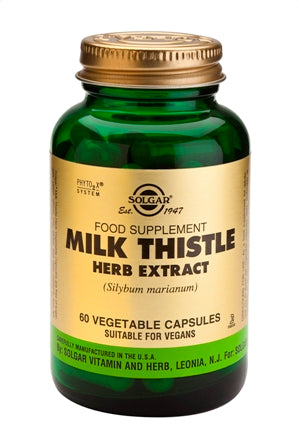 SOLGAR MILK THISTLE EXTR 60CAP