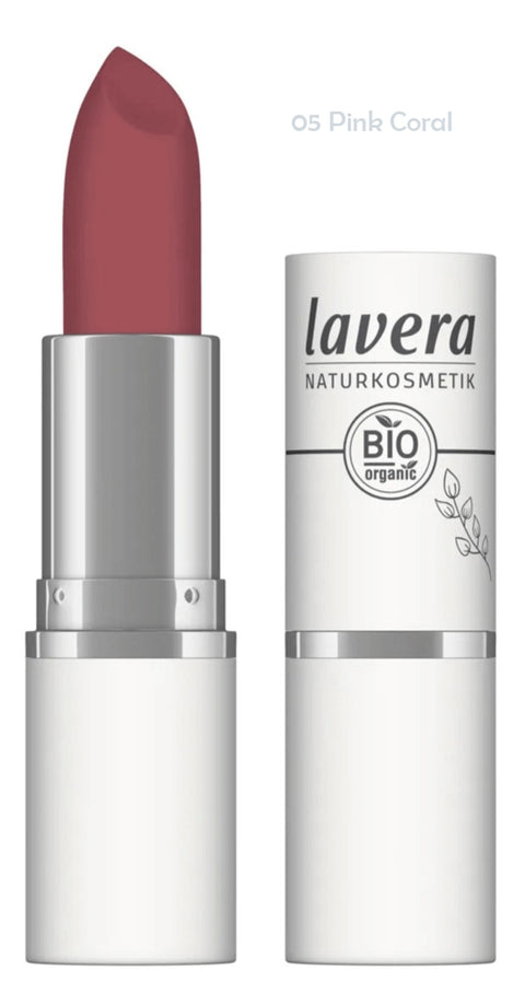 LAVERA LIPSTICK VELVET MATT PINK CORAL 05 4,5G