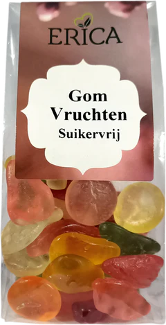 GOMVRUCHTEN Z SUIKER 125 G