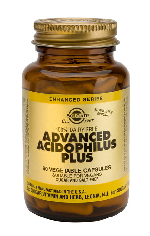 SOLGAR ADVANC ACIDOPHILUS PLUS 60CA