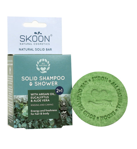 SKOON SOLID SHAMPOO&SHOWER BAR 2IN1 90GR