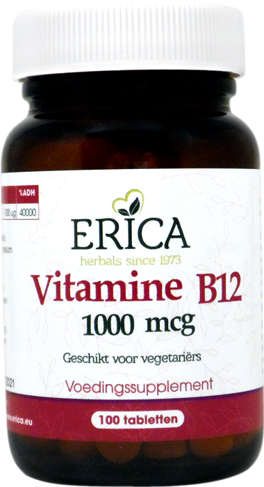 VITAMINE B12 1000 MCG 100 TABL METHYLCOBALAMINE