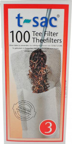 T-SAC THEEFILTERS NO.3 100 STUKS