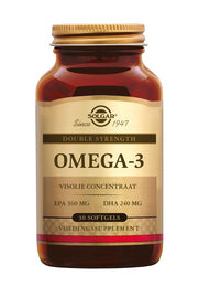 SOLGAR DOUBLE STRENGTH OMEGA-3 60 SOFTGELS