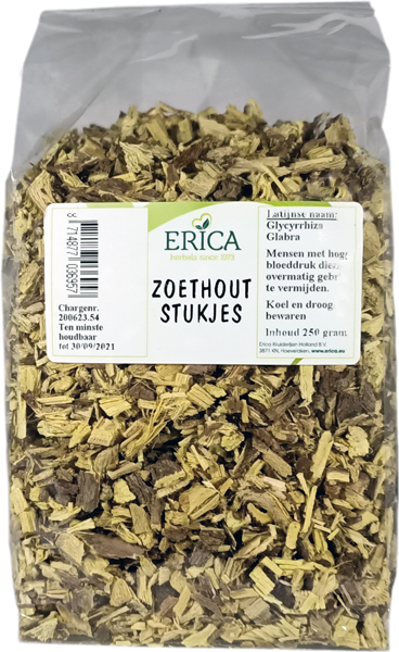 ZOETHOUT GESNEDEN 250 G