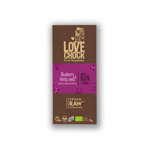 RAW-CHOCOLATE BLUEBERRY HEMPSEED 70 GramRAM