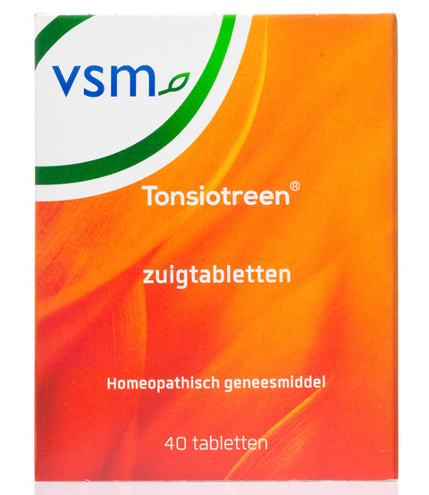 VSM TONSIOTREEN ZUIGTABLETTEN  40T