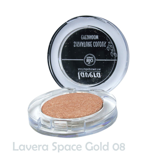 LAVERA SIGNATURE COLOUR EYESHADOW SPACE GOLD 08 P/ST