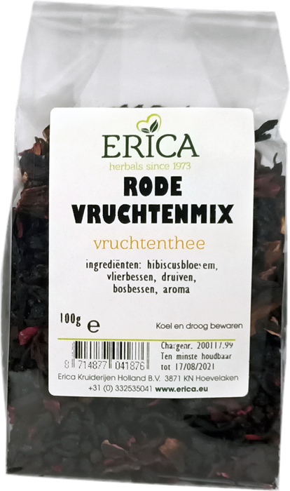 RODE VRUCHTENMIX 100 Gram