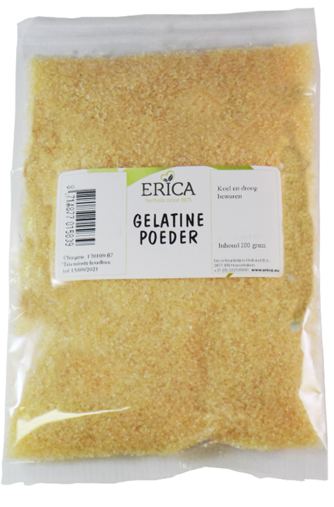 GELATINE POEDER (RUNDERHUID)100 G