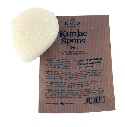 KONJAC SPONS WIT 4G