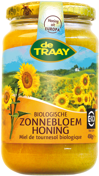 DE TRAAY HONING ZONNEBLOEM 350 GRAM