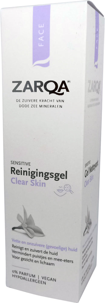 ZARQA SENSITIVE REINIGINGSGEL CLEAR SKIN 200M