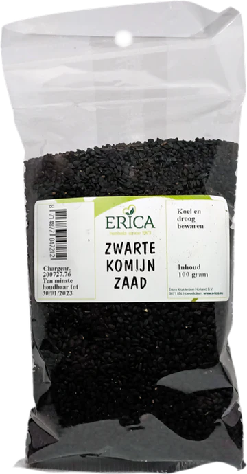 KOMIJN ZAAD ZWART 100 G