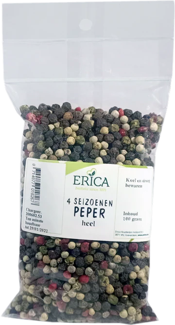 VIER SEIZOENEN PEPER 100 G
