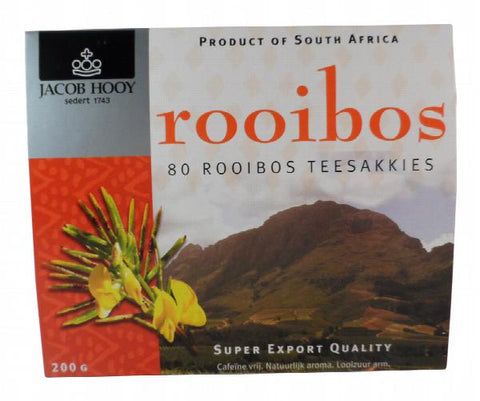 HOOY ROOIBOS THEEZAKJES   80S