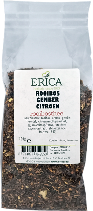 ROOIBOS GEMBER CITROEN 100 G