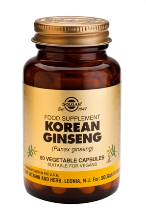 SOLGAR GINSENG (KOREAN) F.P. 50CAP