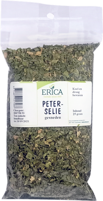 PETERSELIE GESNEDEN 25 G