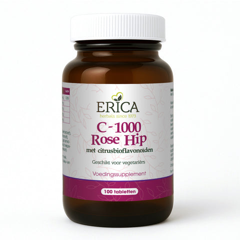VITAMINE C 1000 MG ROSE HIP 100 TBL