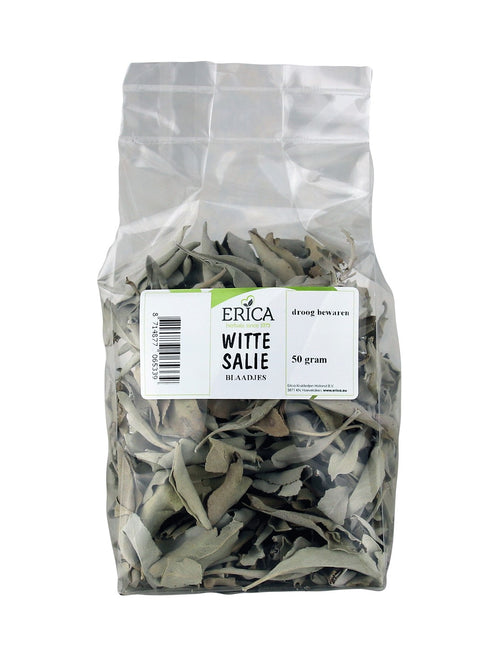 WITTE SALIE BLAADJES 50 GR