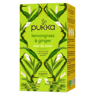 KRUIDENTHEE LEMONGRASS-GINGER 20 BUILTJES