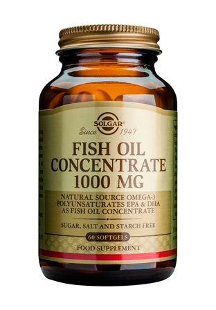 SOLGAR FISH OIL CONCENTRATE 60CAP