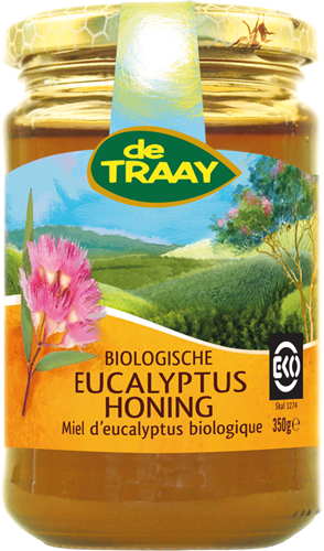 DE TRAAY HONING EUCALYPTUS 350 GRAM