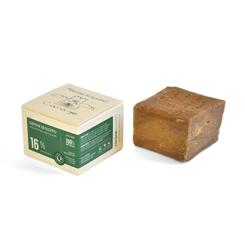 ALEPPO ZEEP MET OLIJF & LAURIER OLIE 16% 200 GRAM