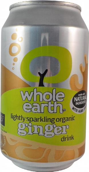 WHOLE EARTH SPARKLING GINGER 330 ML