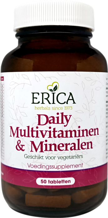 DAILY MULTIVITAMINEN EN MINERALEN 50 TBL