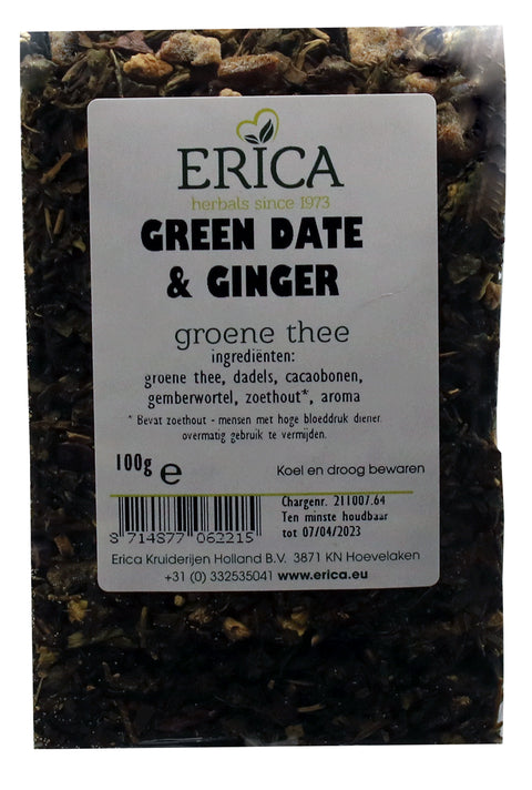 GREEN DATE & GINGER 100 G